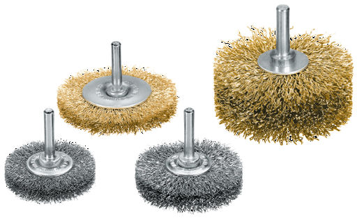 Versatile Kullen rotary brushes for professional use