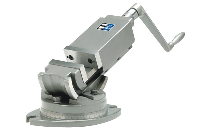 Durable vises to hold workpieces with stability.