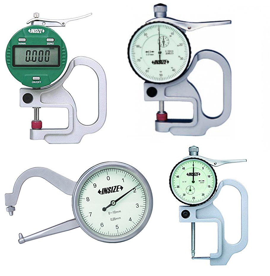 Durable thickness guage measurement tools