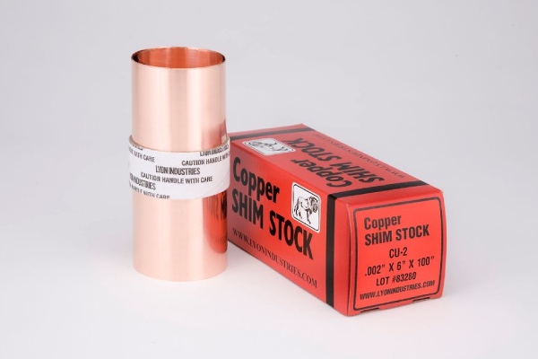 Copper Shim Stock